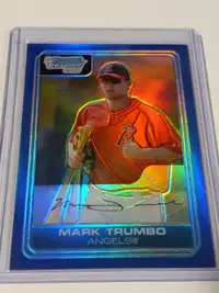 Baseball Card Mark Trumbo Rookie Card Refractor #133/150 Bowman