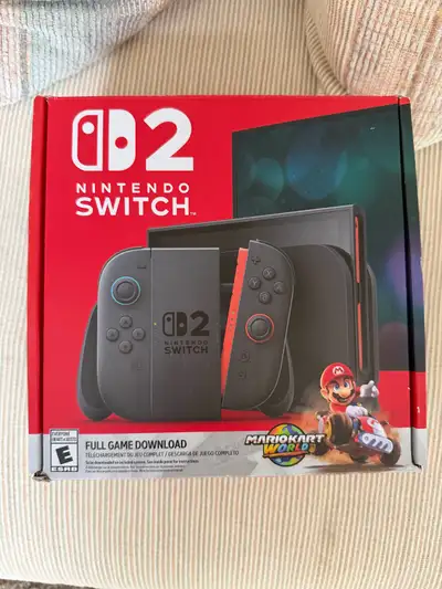 Nintendo Switch 2 Mario Kart World - BRAND NEW, View more