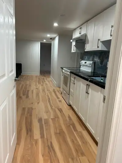 Two bedroom basement apartment for rent