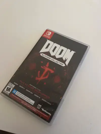 DOOM 2016 ONLY (on cartridge) CODE FOR OTHER GAMES HAS ALREADY BEEN USED