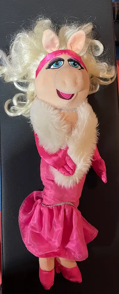 Disney store Muppet Miss Piggy Plush Toy, View more