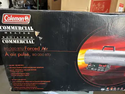 Coleman 80,000 BTU Forced Air Heater, View more