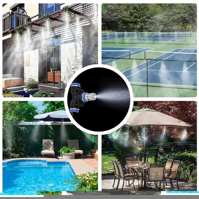32.8FT Mist Cooling System, Patio Misting System in Other in Burnaby/New Westminster - Image 6