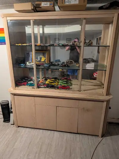 2 piece China cabinet, View more