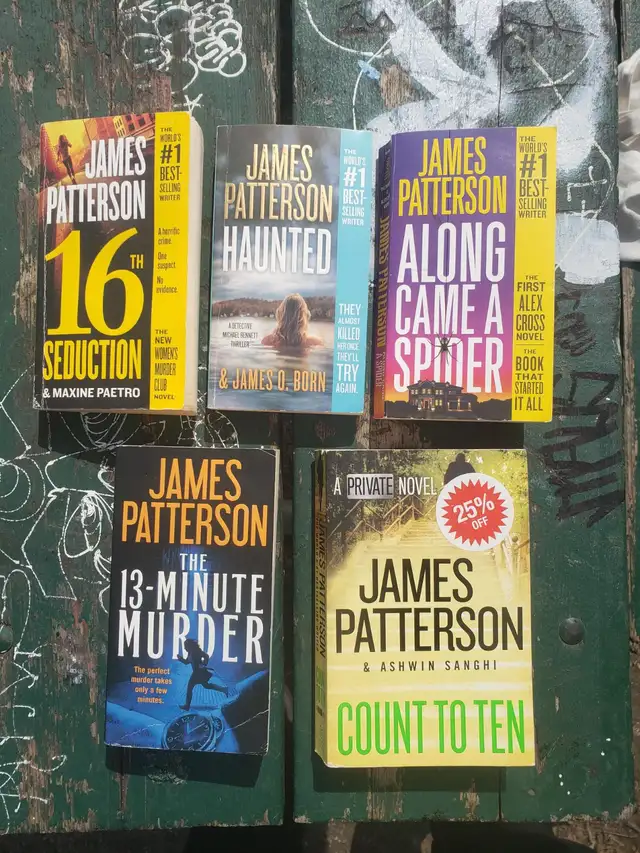 James Patterson Paperback Books $5 novels in Fiction in City of Toronto - Image 3