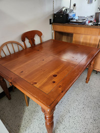 Dinning room table & chairs $200 obo.