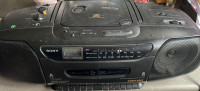 Sony CD Dual Cassette Boombox $50Fully Functioning 