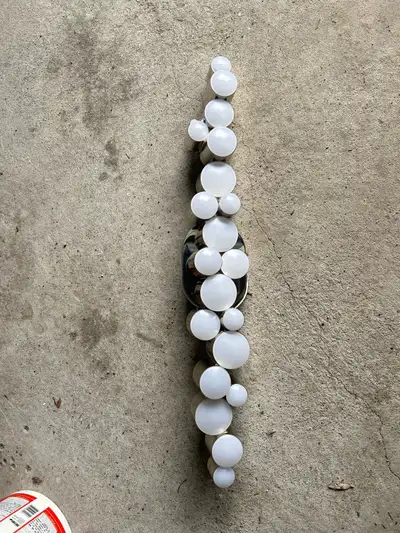 Ikea light fixture. Getting rid due to recent renovations. Needs a little TLC as previous owner moun...