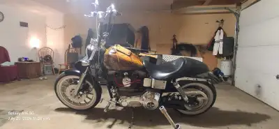 Custom SuperGlide Stroked & Cammed,Running a after market Performance Cam ANDREWS,EV27, new Performa...
