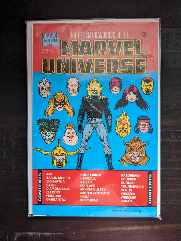 Official Handbook of the Marvel Universe (13 Issues + extras) in Comics & Graphic Novels in Mississauga / Peel Region - Image 2