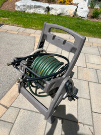 18 inch hose mobile cart & garden hose
