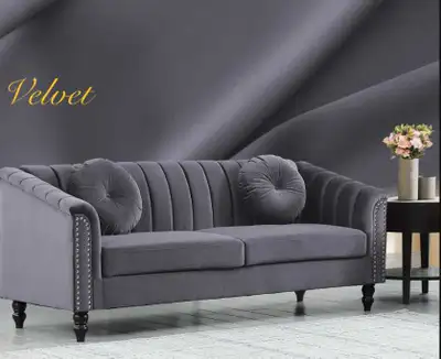 3PC Living Room Sofa Set – Couch, Loveseat & Chair, View more