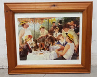 Boat Party - Renoir - Wooden Frame