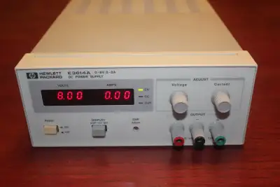 E3614A 48W Power Supply, 8V, 6A Output Ratings -Range 1: 0 to 8 V, 0 to 6 A -Range 2: NA -Power (max...