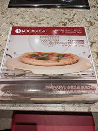 Rocksheat 12.6" pizza stone