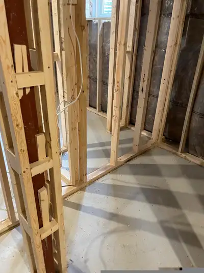 Framing and drywalling , View more