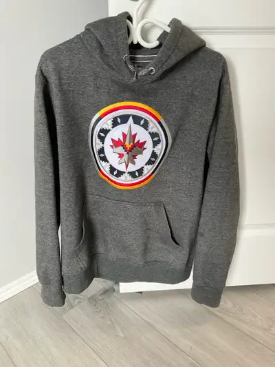 Selling a Winnipeg Jets wasac hoodie In like new condition Size M Asking $80