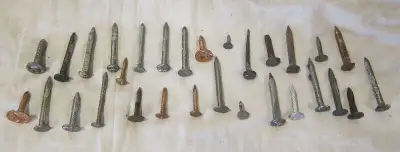 These date nails came from all over. Railroad ties, power poles, fence posts, phone poles, telegraph...
