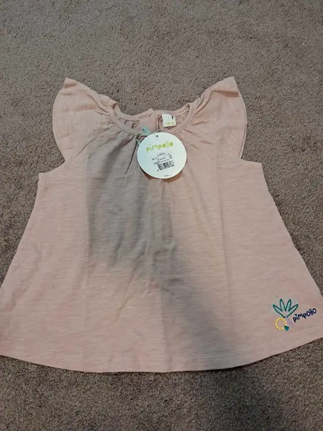 brand new Korean toddler girl's top for 3-4yrs old.628643610260491226