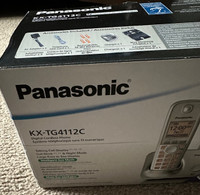 Brand new Panasonic KX-TG4112C Digital Cordless Phone
