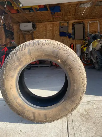 Never used, was spare on 2020 Toyota Tundra. * Brand: Michelin * Tire Size: P275/65R18 * Model: LTX...