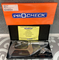 (NEW) Procheck NB60CRM2 Ratchet Thimble  1″- 2″ Range 0.0001″