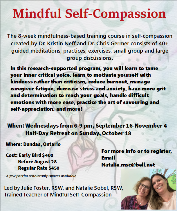 Mindfulness and Self-Compassion Course553392892816936967