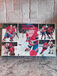 Montréal Canadiens complete puzzle 1971 circa. No missing pieces