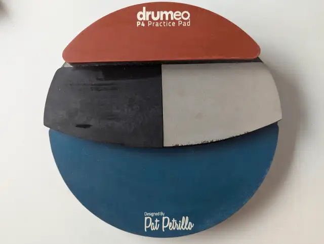 Pat Petrillo P4 Practice Pad for Drummers – Quiet & Durable in Drums & Percussion in City of Toronto - Image 2