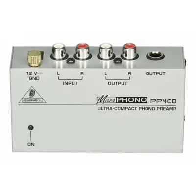 Behringer PP400 Phono Pre-amp, View more