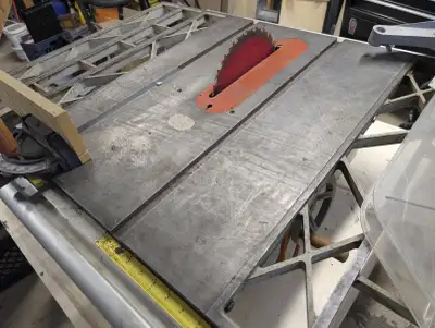 Ridgid TS3612 Table Saw and Blades, View more