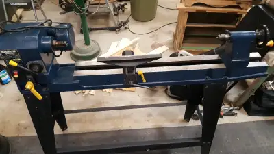 MASTERCRAFT WOOD LATHE and STAND, View more