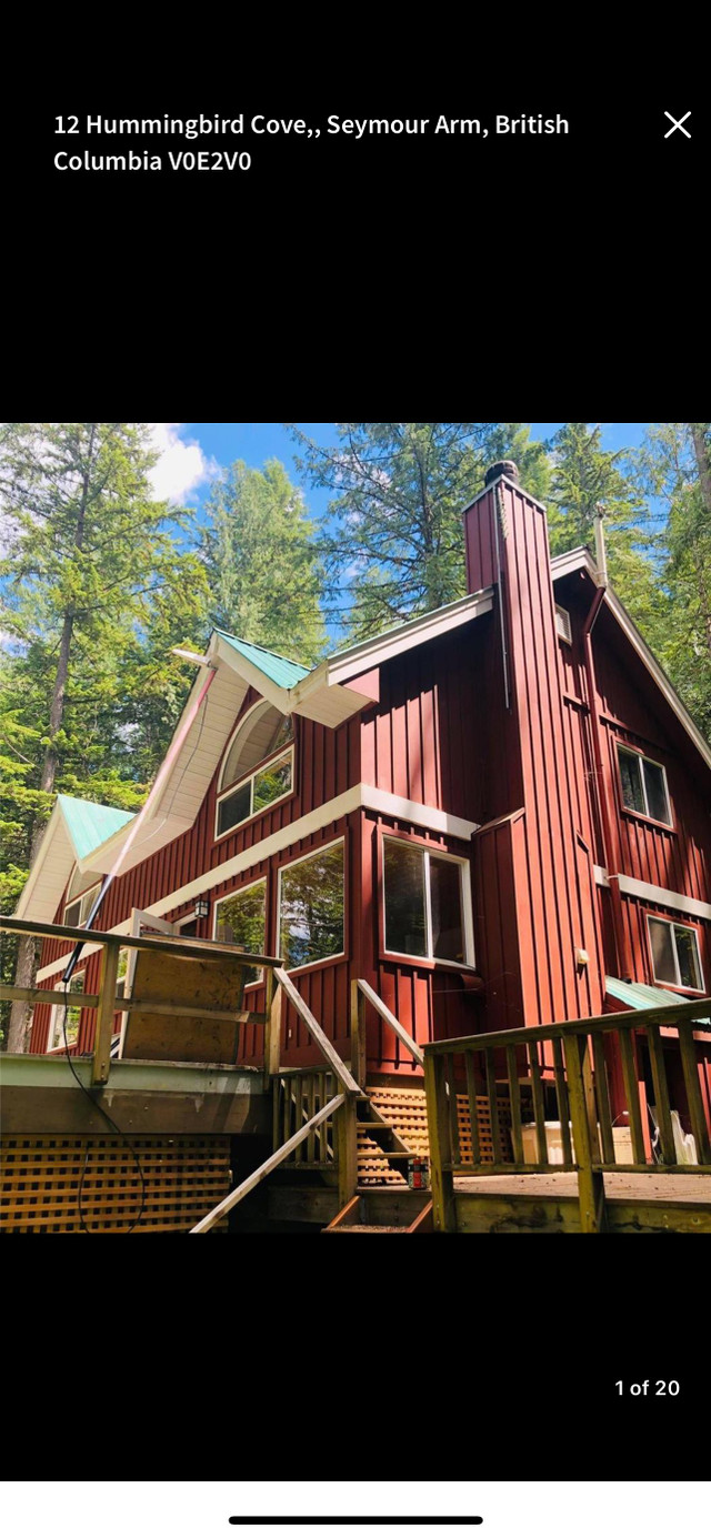 Shuswap Lake Cabin REDUCED Houses for Sale Kamloops Kijiji