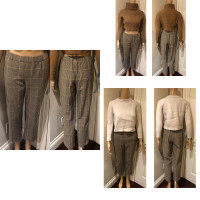 Aritzia Plaid Trouser/Cropped Wool Sweaters Size XS