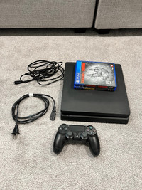 PS4 Slim With Games