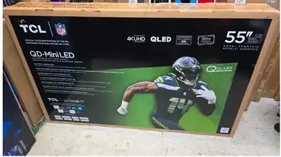 TCL 55QM751G 55" QLED Mini LED 4K UHD HDR Smart TV - NO TAX SALE, View more