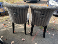 2 Accent chairs/ dining chairs