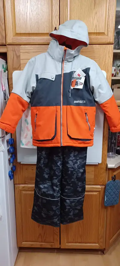 Boys Size:10  Monster Snowsuit, View more