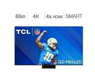 TCL 65" QD-Mini LED 4K HDR Ultra QLED Ultra IMAX 120Hz 65QM851G, View more