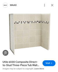 Utile - Maax Shower walls (4 walls)