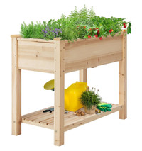 New - Wood garden bed/planter box