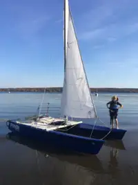 Voilier Catamaran Prindle 16 pieds