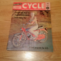 1964 MOTOR CYCLE MAGAZINE - JAN 1964