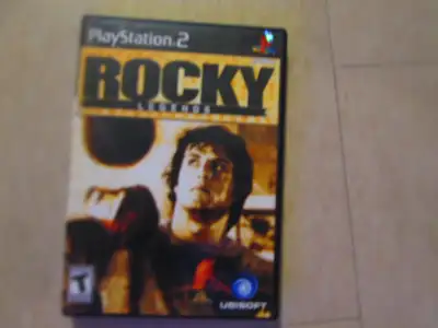 ROCKY game for the ps2 good condition