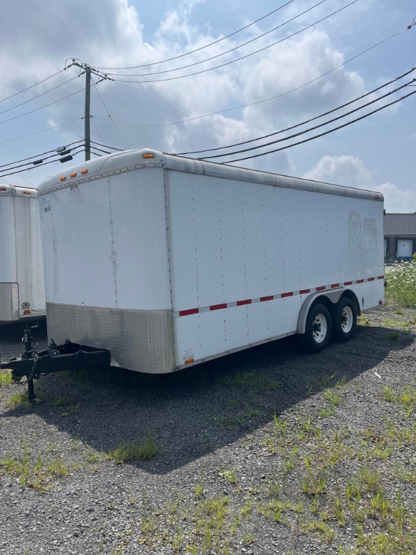 Remorque fermée 16 pieds Remorques utilitaires Ville de Québec Kijiji