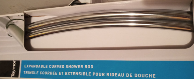 Curved shower curtain rod in Bathwares in Ottawa