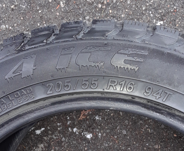 205 55 16 winter snow tires  in Tires & Rims in Kingston - Image 2