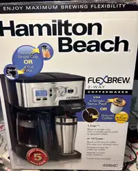 Cafetière Hamilton Beach (Flexbrew)