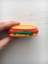 Hotdog pencil sharpener