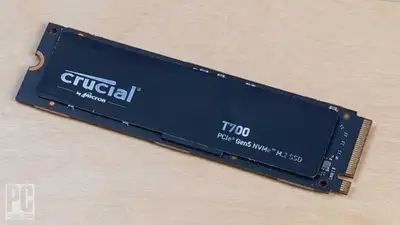 Crucial T700 PCIe Gen5 NVMe 4TB SSD, Up to 12,400MB/s, View more